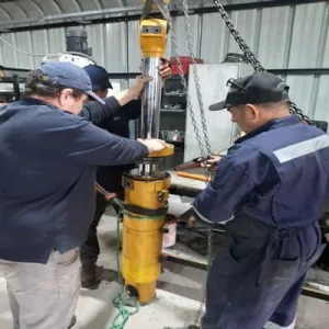 Mantenimiento y reparación de cilindro  hidráulico.